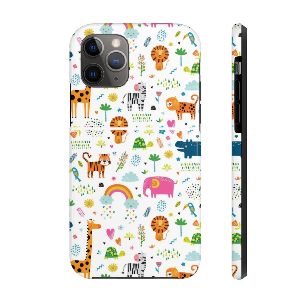 Animal Kingdom Tough Phone Case - Super-Cute & Impact Resistant for iPhones & Samsung - We Love Your Gift