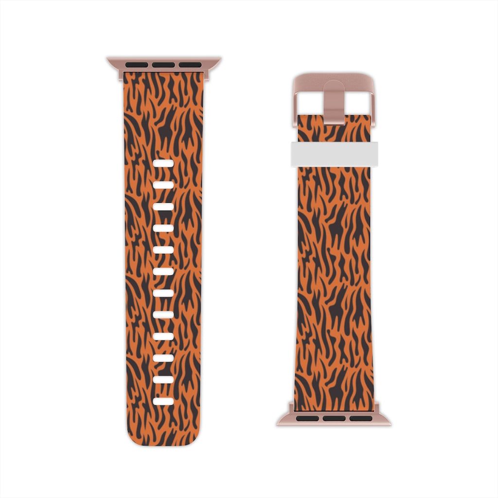 Tiger Print Apple Watch Band