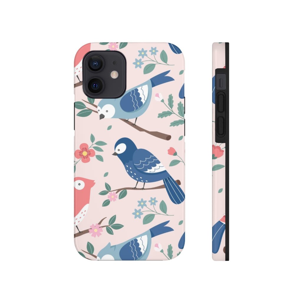 Beautiful Birds Tough Phone Case that's Super-Cute & Impact Resistant for iPhones & Samsung - We Love Your Gift