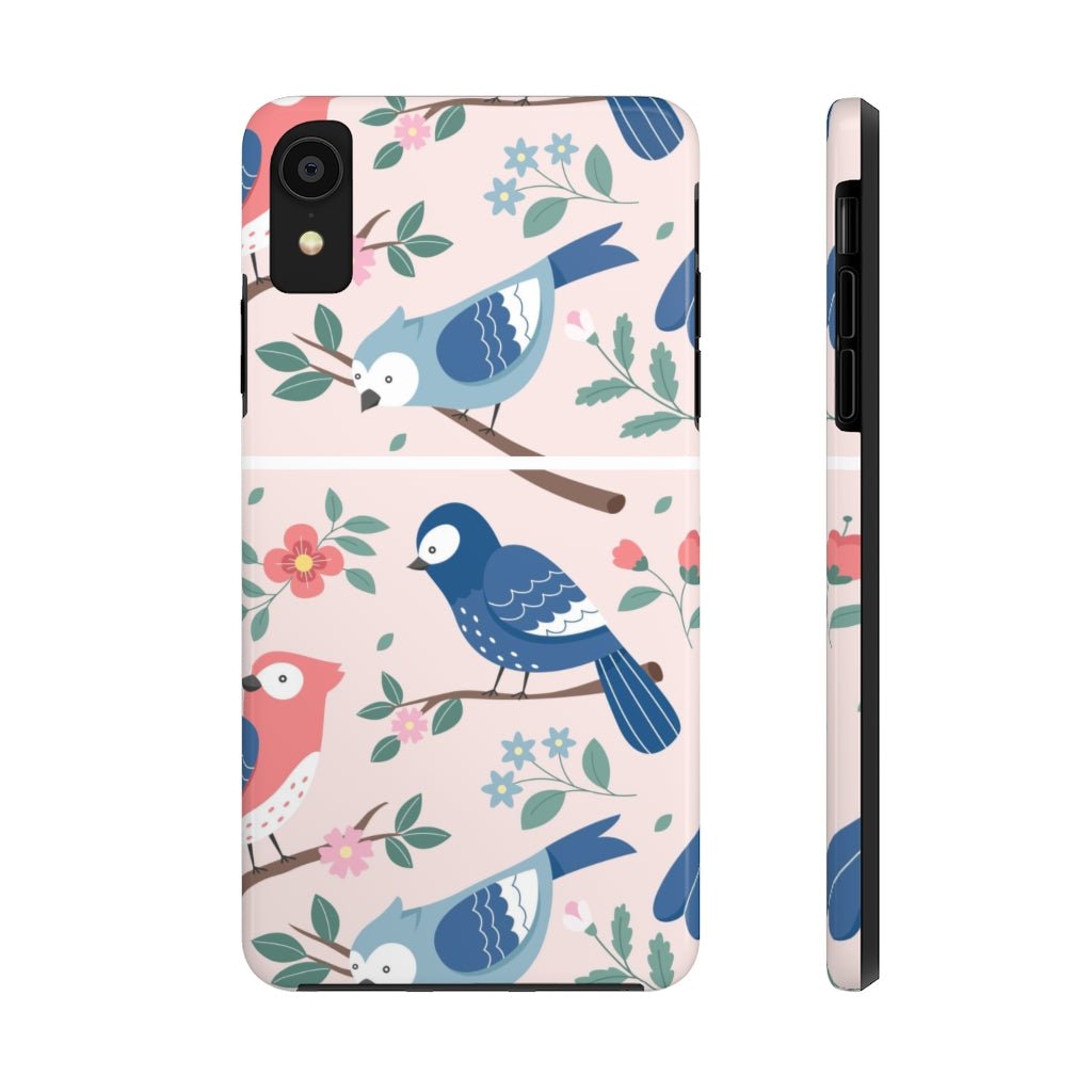 Beautiful Birds Tough Phone Case that's Super-Cute & Impact Resistant for iPhones & Samsung - We Love Your Gift