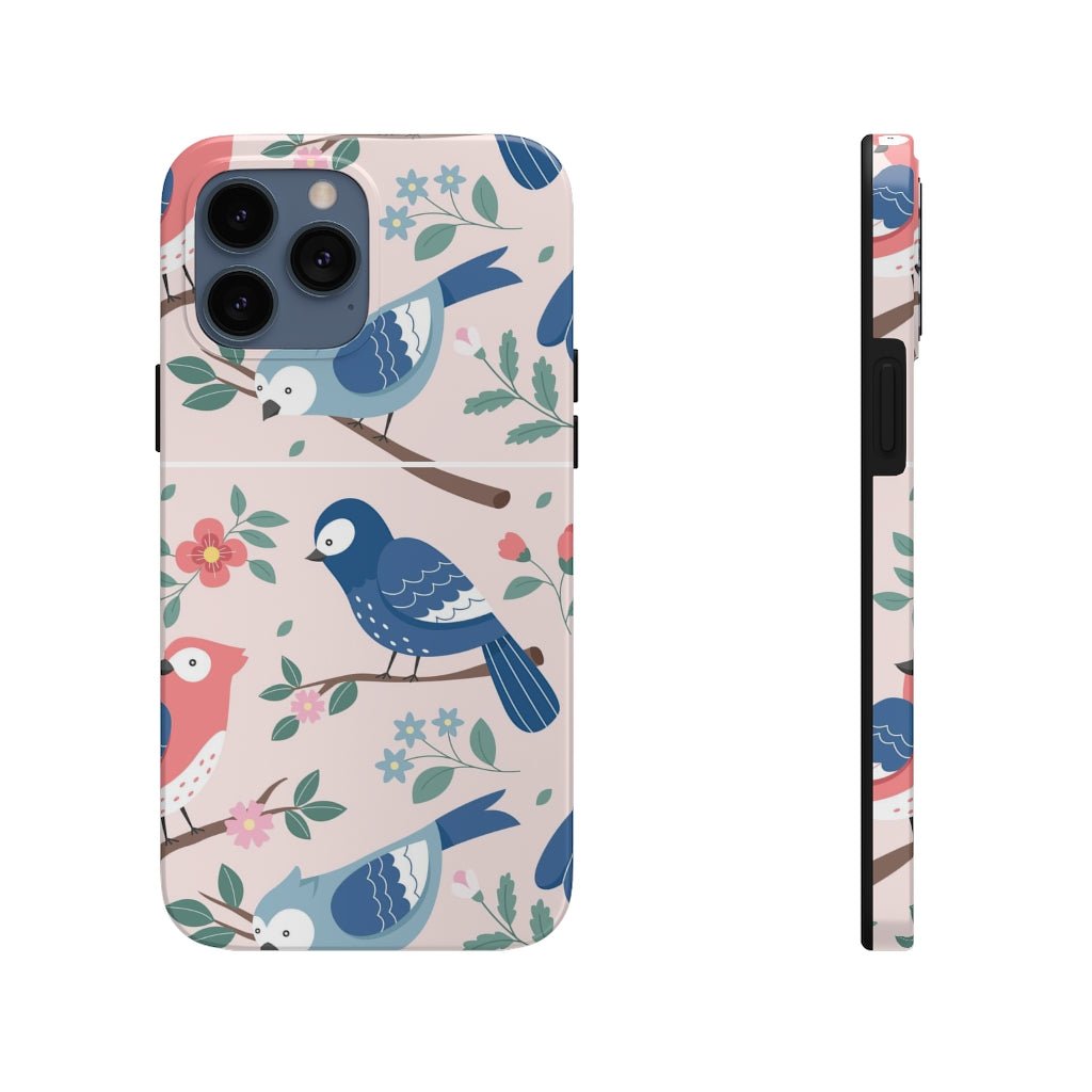 Beautiful Birds Tough Phone Case that's Super-Cute & Impact Resistant for iPhones & Samsung - We Love Your Gift