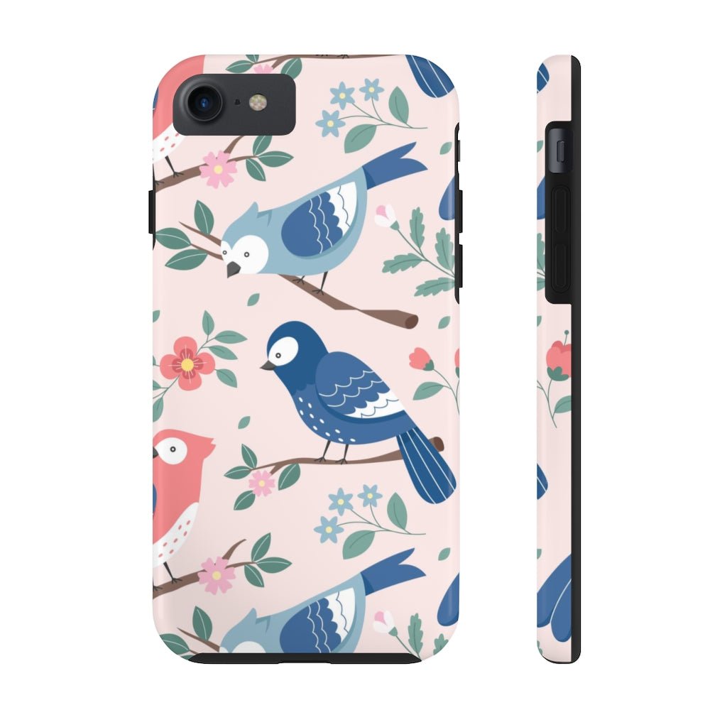 Beautiful Birds Tough Phone Case that's Super-Cute & Impact Resistant for iPhones & Samsung - We Love Your Gift