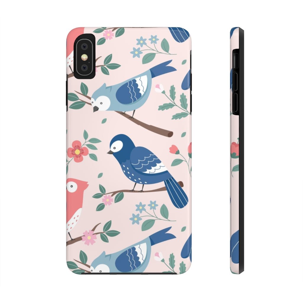 Beautiful Birds Tough Phone Case that's Super-Cute & Impact Resistant for iPhones & Samsung - We Love Your Gift