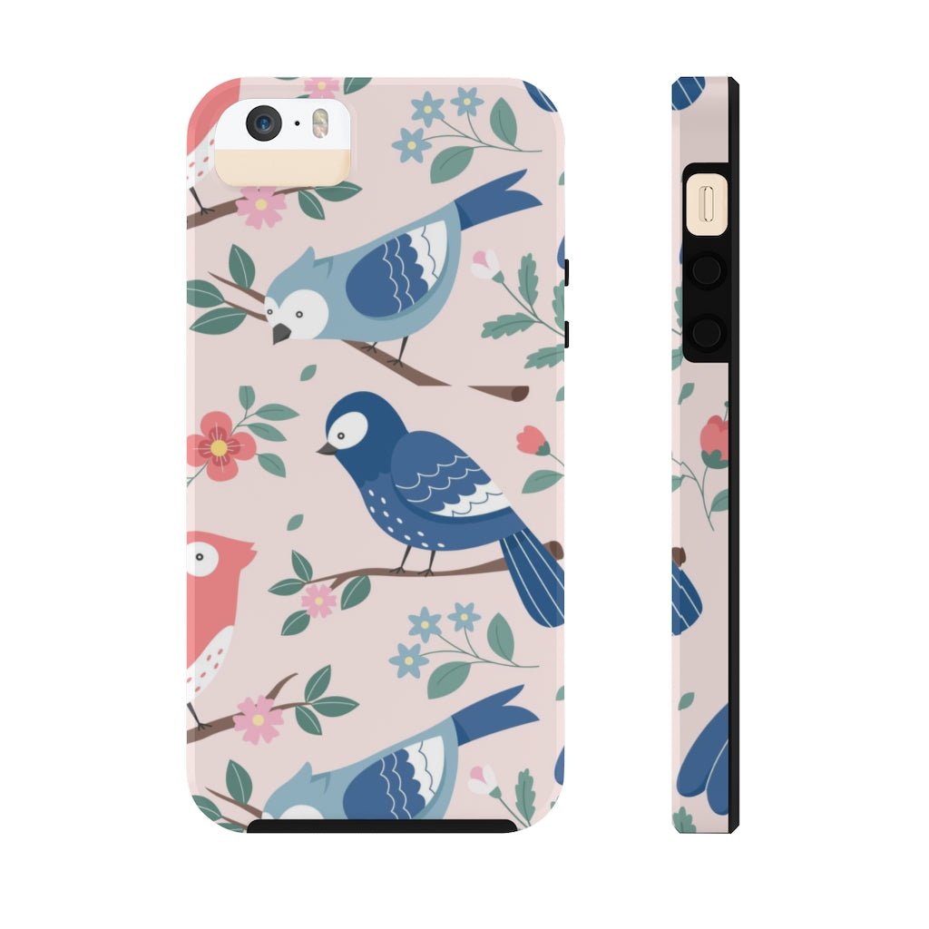 Beautiful Birds Tough Phone Case that's Super-Cute & Impact Resistant for iPhones & Samsung - We Love Your Gift