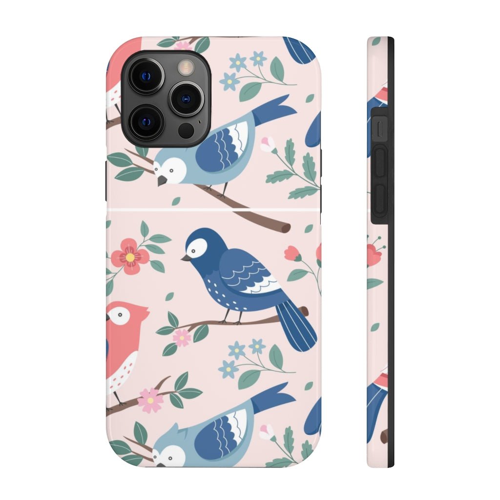 Beautiful Birds Tough Phone Case that's Super-Cute & Impact Resistant for iPhones & Samsung - We Love Your Gift