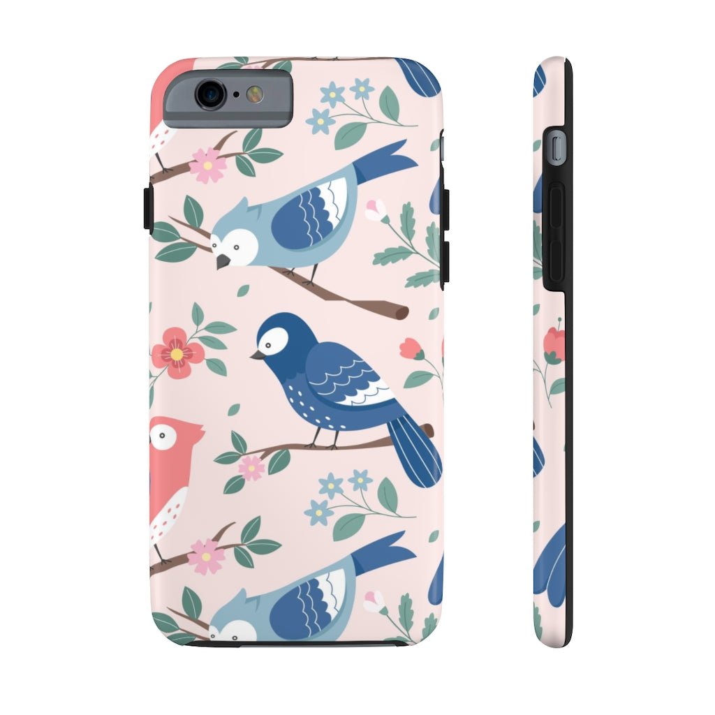 Beautiful Birds Tough Phone Case that's Super-Cute & Impact Resistant for iPhones & Samsung - We Love Your Gift