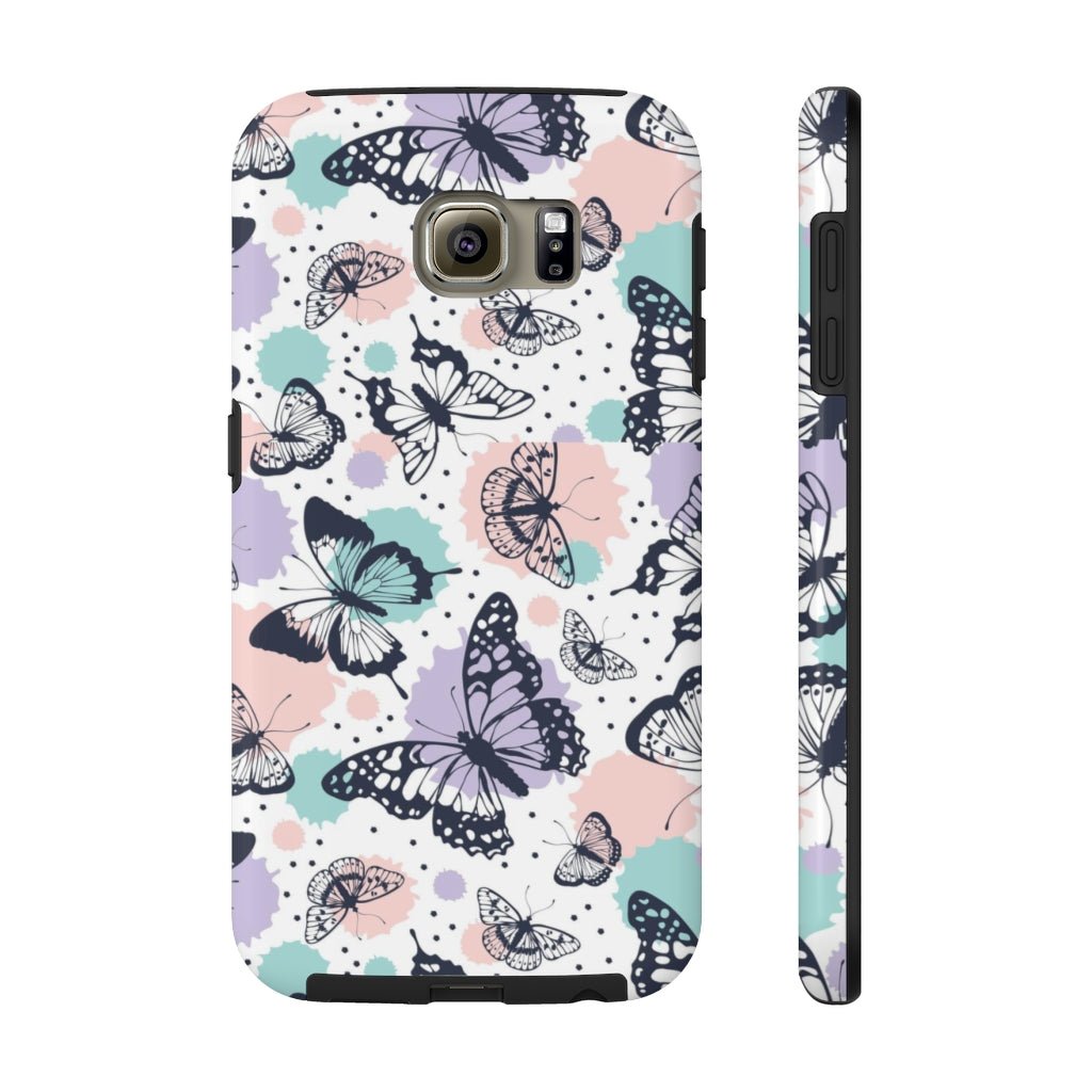 Beautiful Butterflies Tough Phone Case - Super-Cute & Impact Resistant for iPhones & Samsung - We Love Your Gift