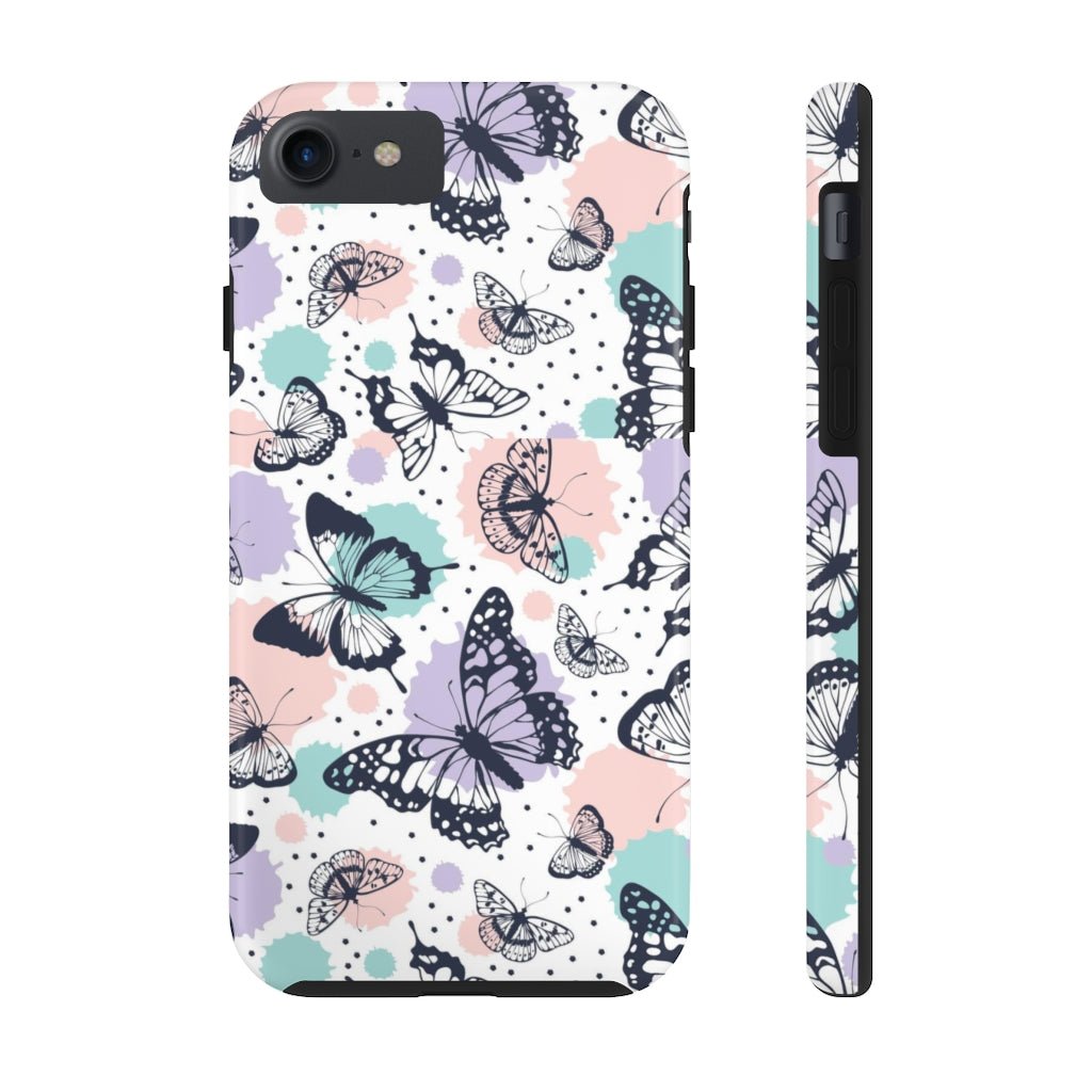 Beautiful Butterflies Tough Phone Case - Super-Cute & Impact Resistant for iPhones & Samsung - We Love Your Gift