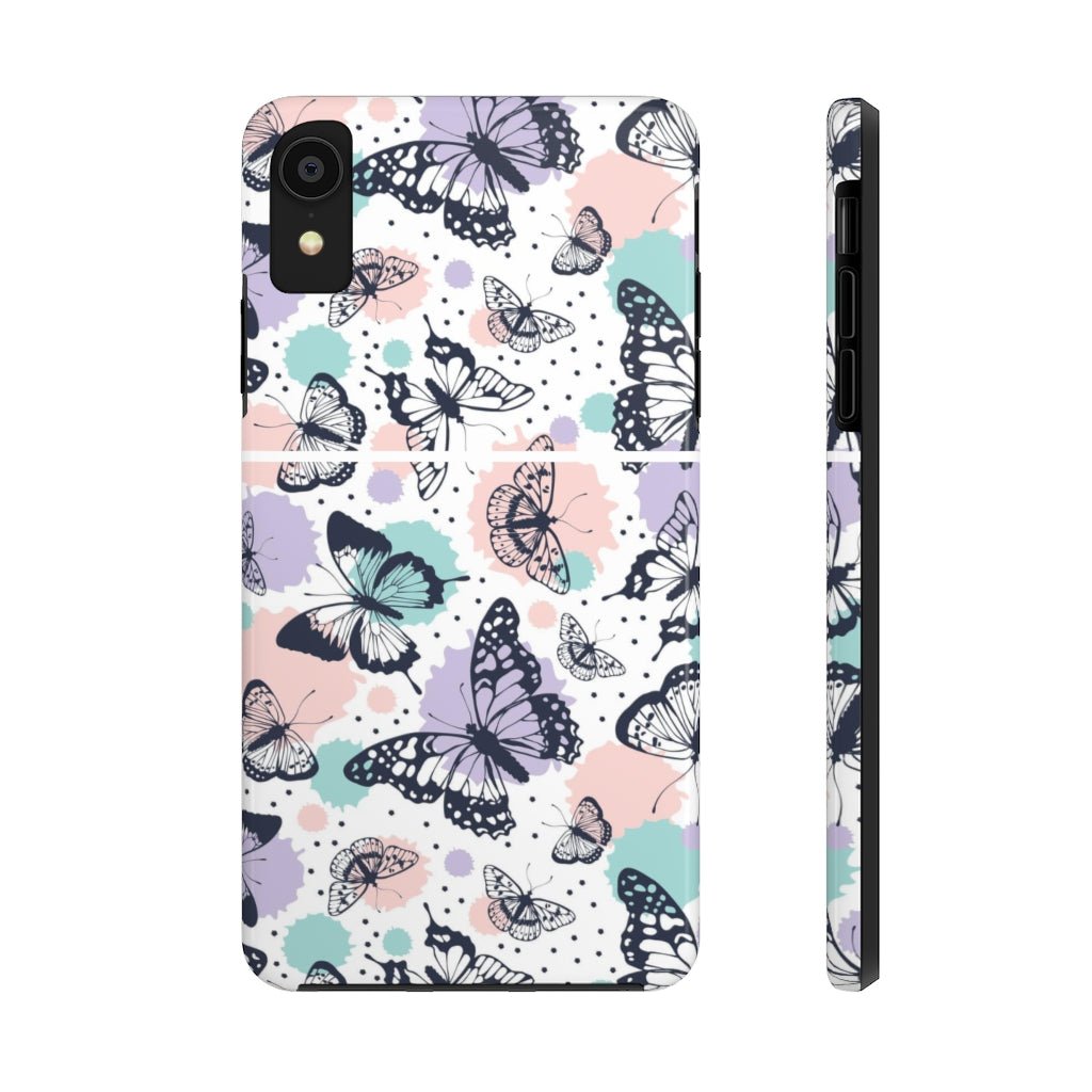 Beautiful Butterflies Tough Phone Case - Super-Cute & Impact Resistant for iPhones & Samsung - We Love Your Gift