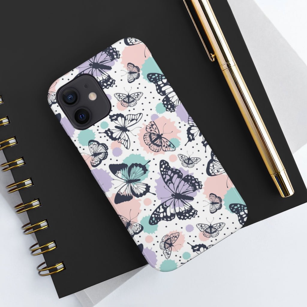 Beautiful Butterflies Tough Phone Case - Super-Cute & Impact Resistant for iPhones & Samsung - We Love Your Gift