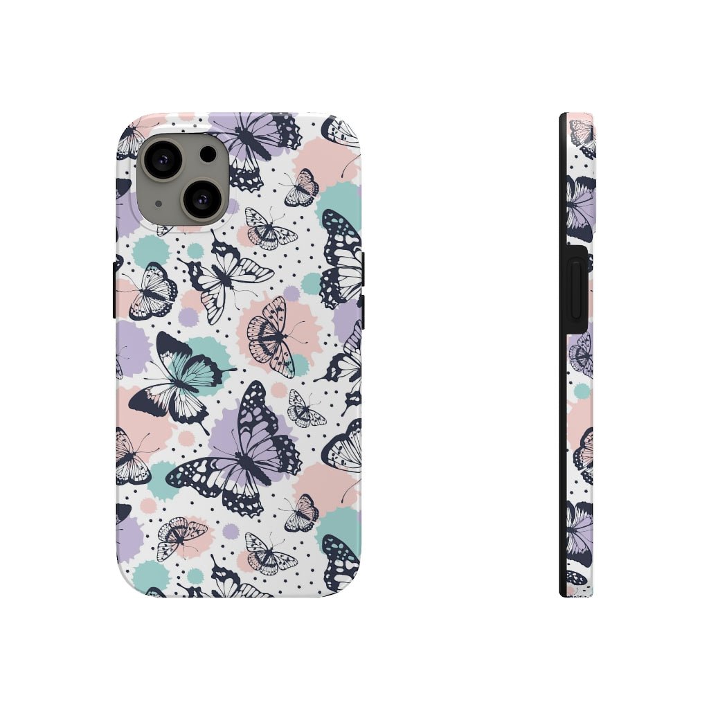 Beautiful Butterflies Tough Phone Case - Super-Cute & Impact Resistant for iPhones & Samsung - We Love Your Gift