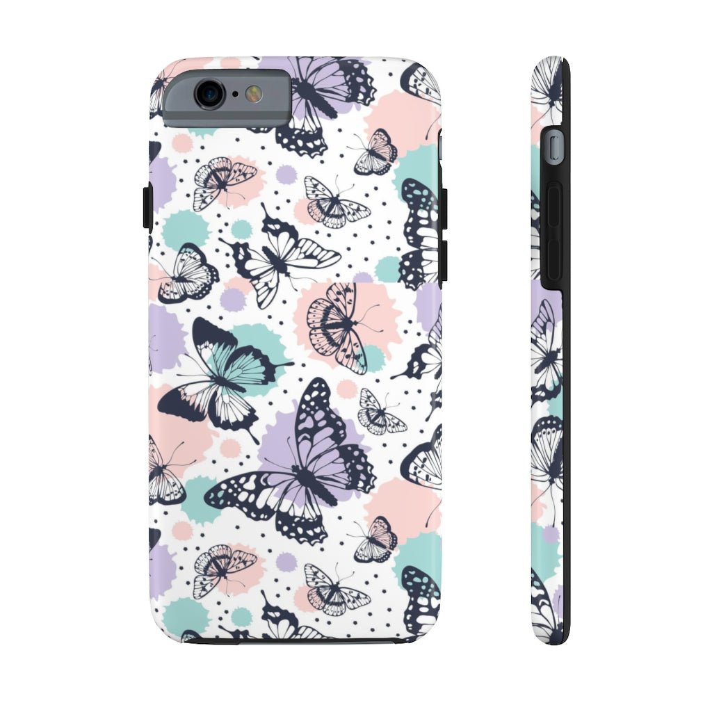 Beautiful Butterflies Tough Phone Case - Super-Cute & Impact Resistant for iPhones & Samsung - We Love Your Gift