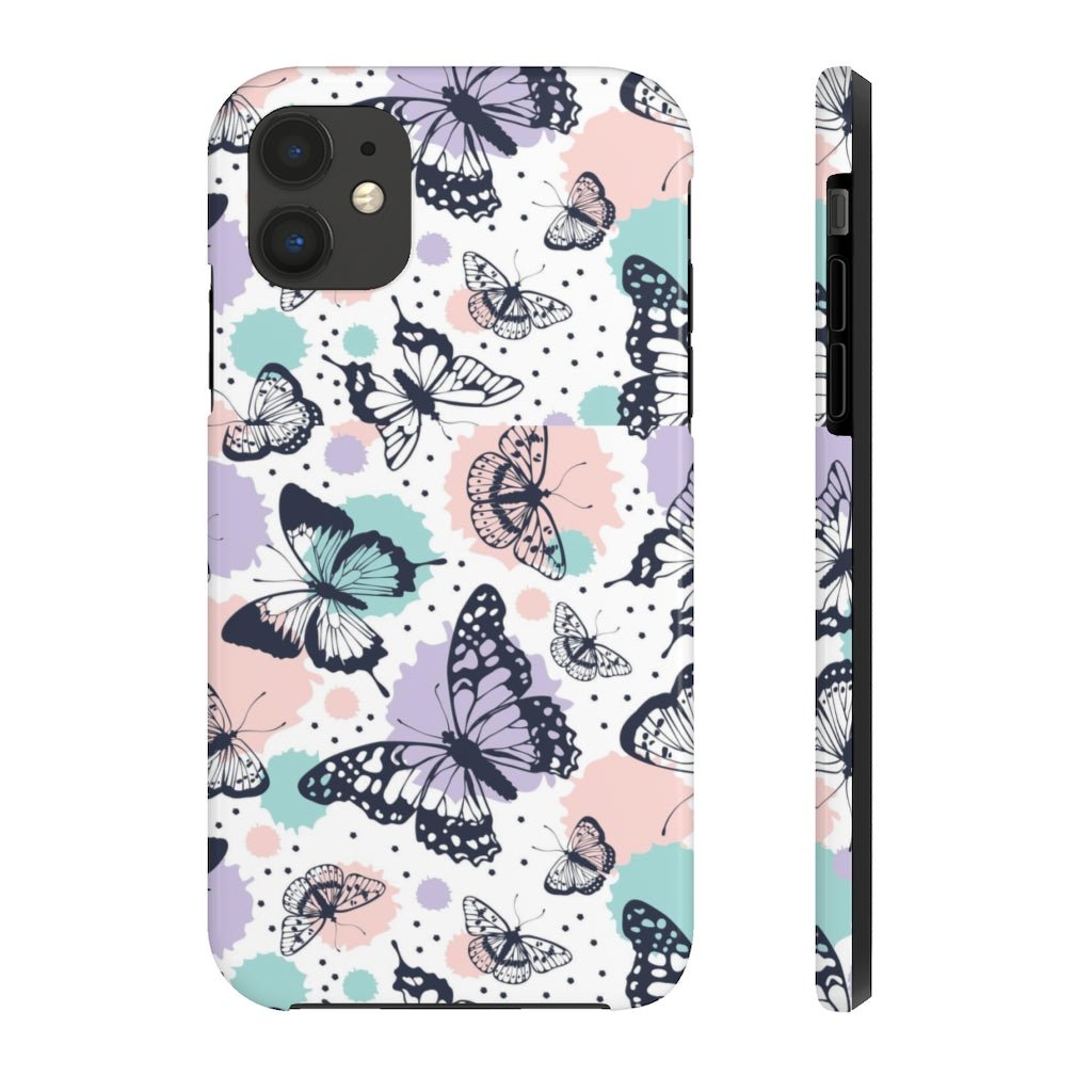 Beautiful Butterflies Tough Phone Case - Super-Cute & Impact Resistant for iPhones & Samsung - We Love Your Gift