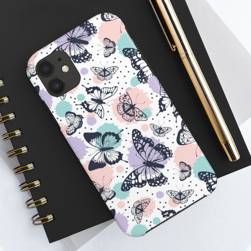 Beautiful Butterflies Tough Phone Case - Super-Cute & Impact Resistant for iPhones & Samsung - We Love Your Gift