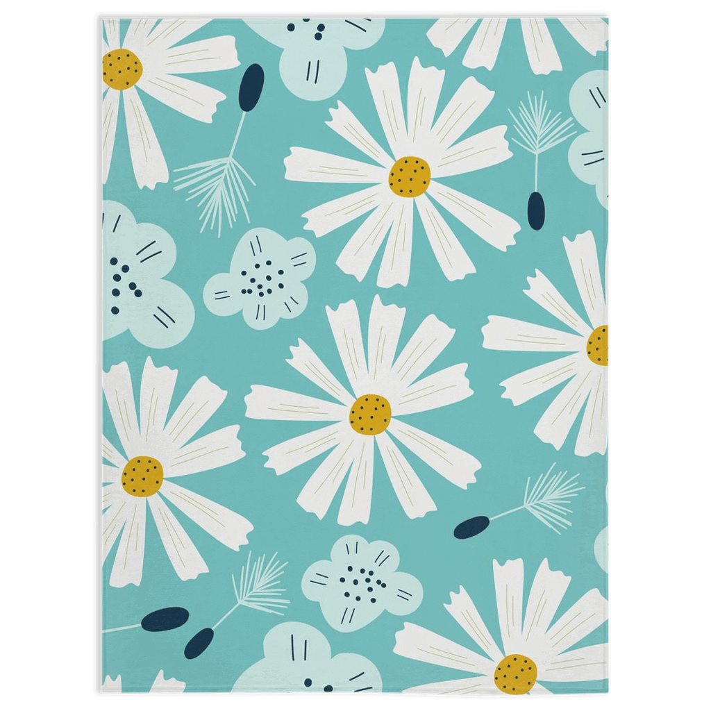 Beautiful Daisies Minky Blankets - We Love Your Gift