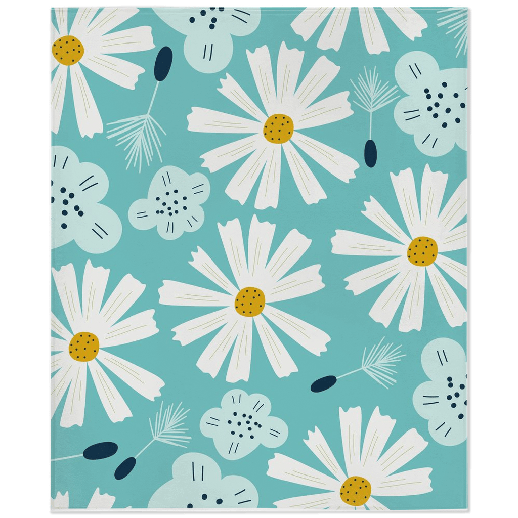 Beautiful Daisies Minky Blankets - We Love Your Gift