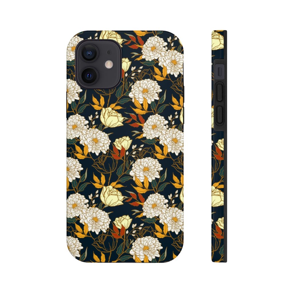 Beautiful Floral Tough Phone Case - Super-Cute & Impact Resistant for iPhones & Samsung - We Love Your Gift