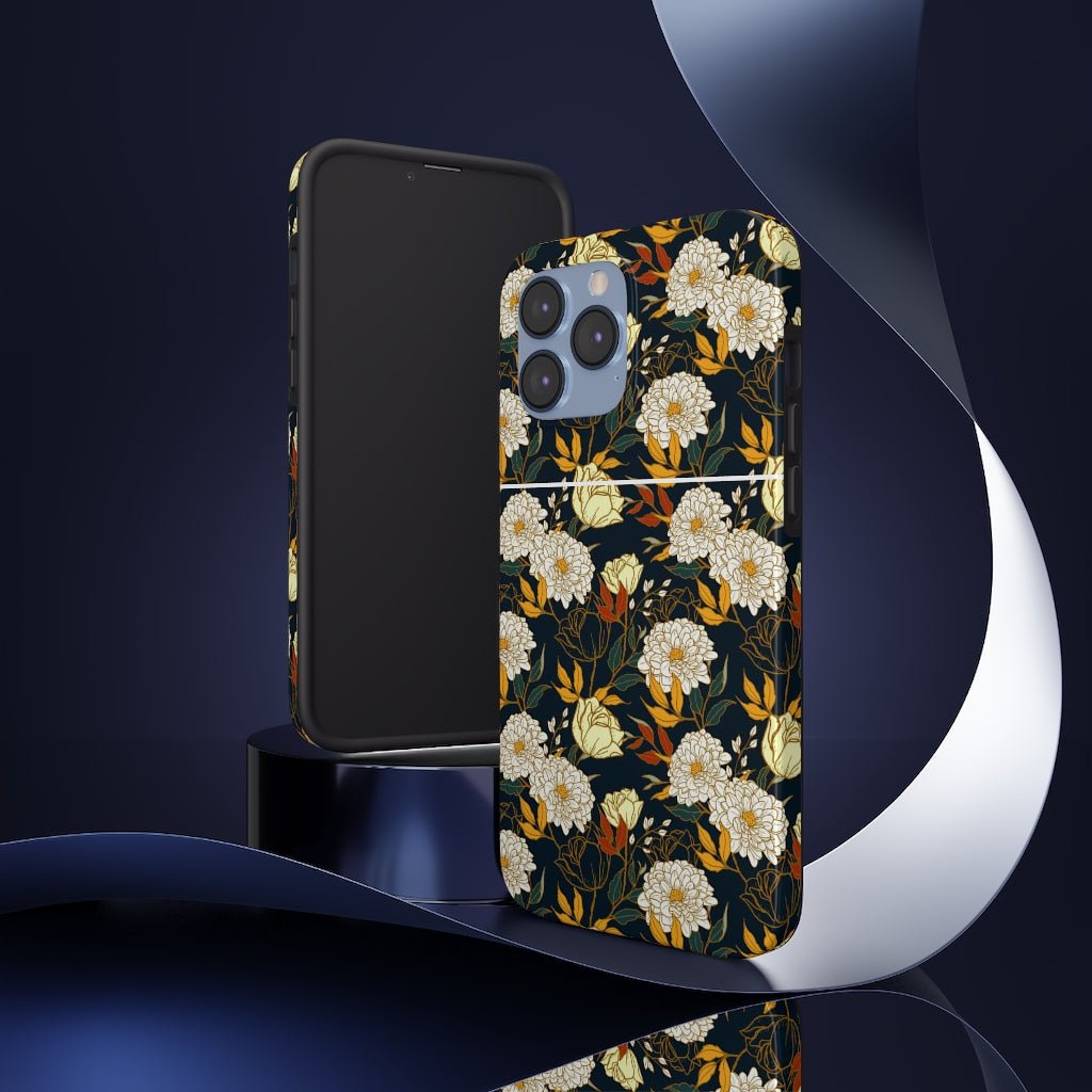 Beautiful Floral Tough Phone Case - Super-Cute & Impact Resistant for iPhones & Samsung - We Love Your Gift