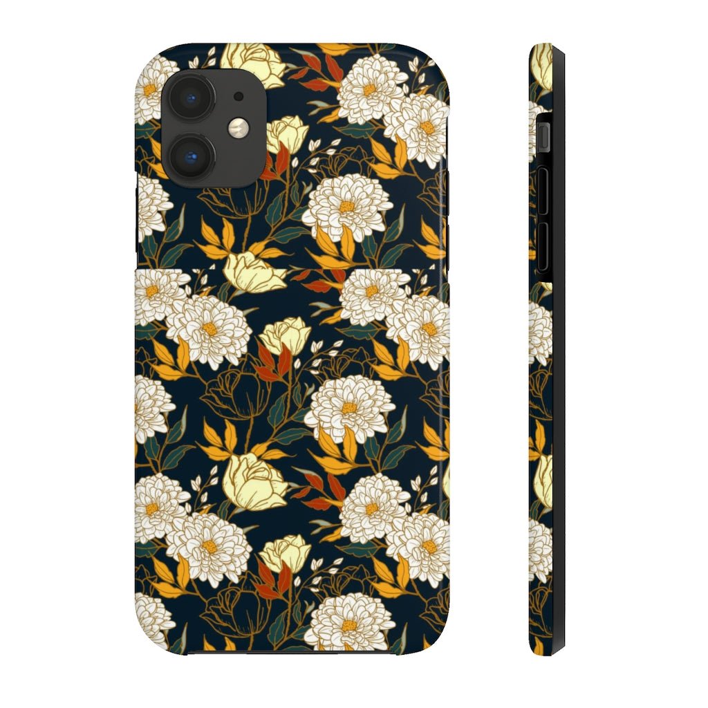 Beautiful Floral Tough Phone Case - Super-Cute & Impact Resistant for iPhones & Samsung - We Love Your Gift