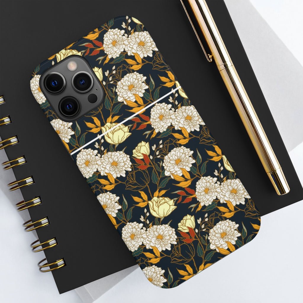 Beautiful Floral Tough Phone Case - Super-Cute & Impact Resistant for iPhones & Samsung - We Love Your Gift