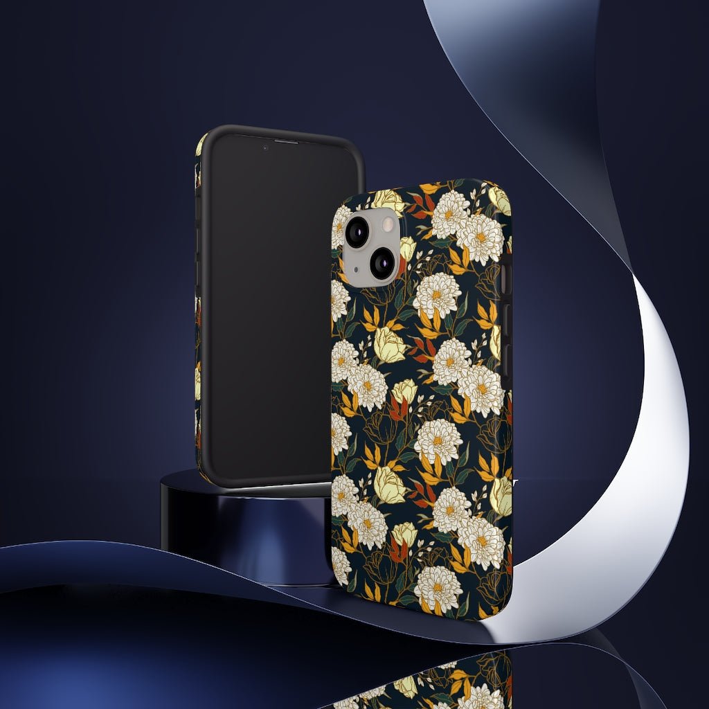 Beautiful Floral Tough Phone Case - Super-Cute & Impact Resistant for iPhones & Samsung - We Love Your Gift