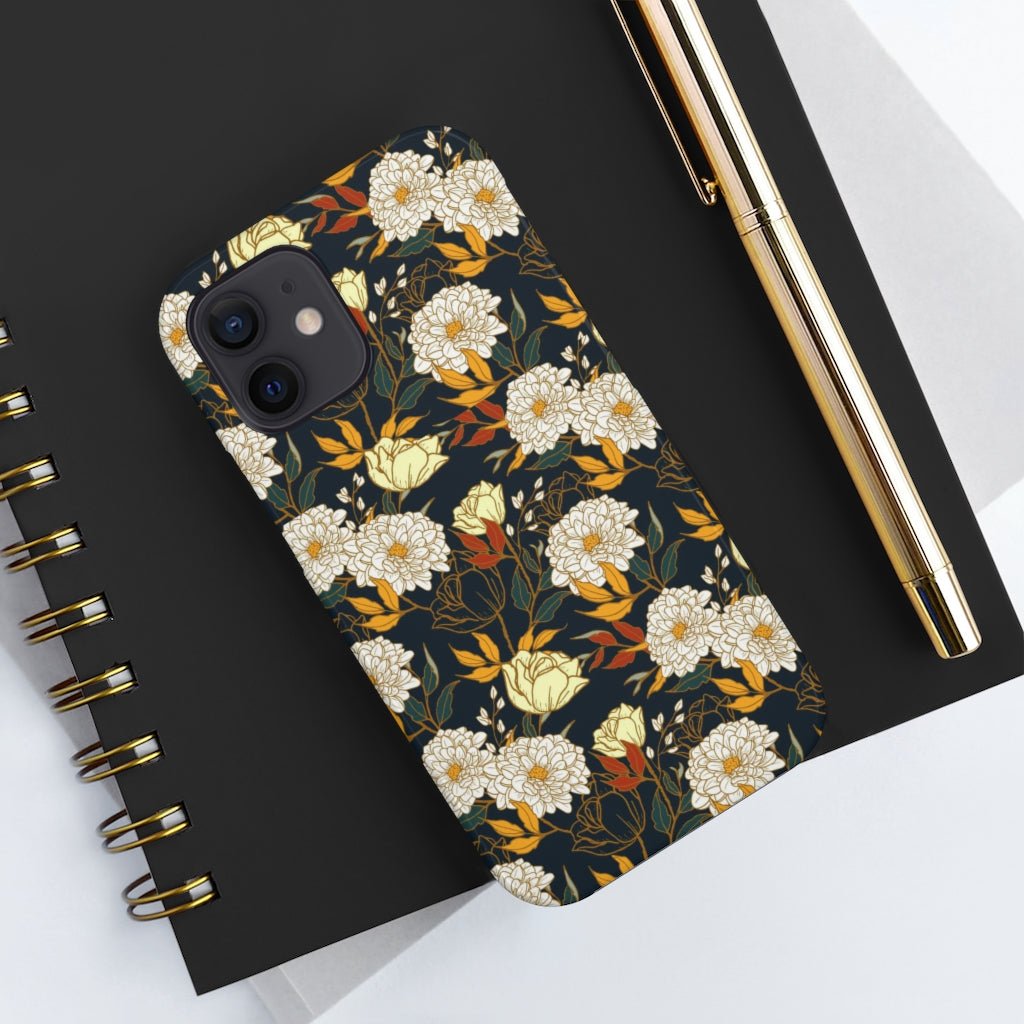 Beautiful Floral Tough Phone Case - Super-Cute & Impact Resistant for iPhones & Samsung - We Love Your Gift