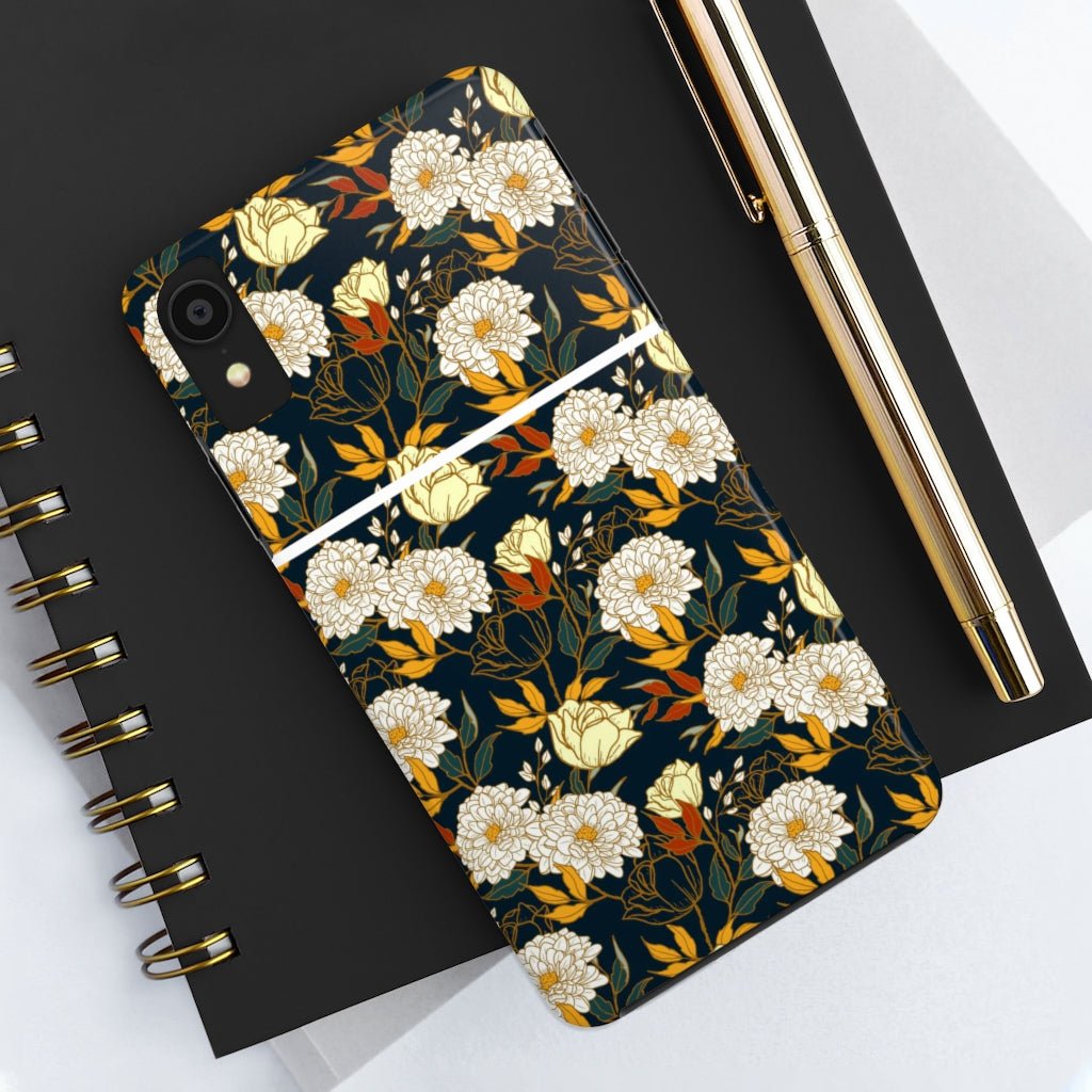 Beautiful Floral Tough Phone Case - Super-Cute & Impact Resistant for iPhones & Samsung - We Love Your Gift