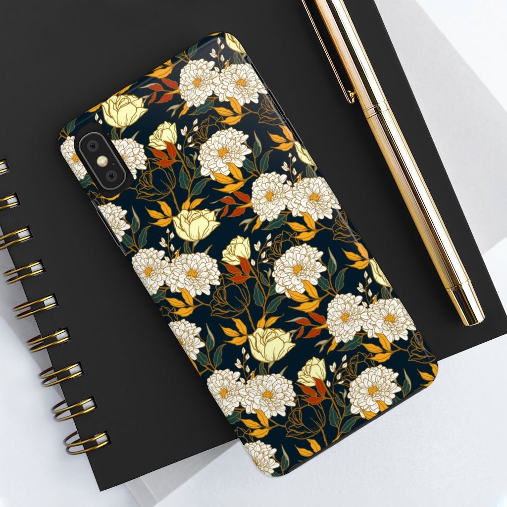 Beautiful Floral Tough Phone Case - Super-Cute & Impact Resistant for iPhones & Samsung - We Love Your Gift