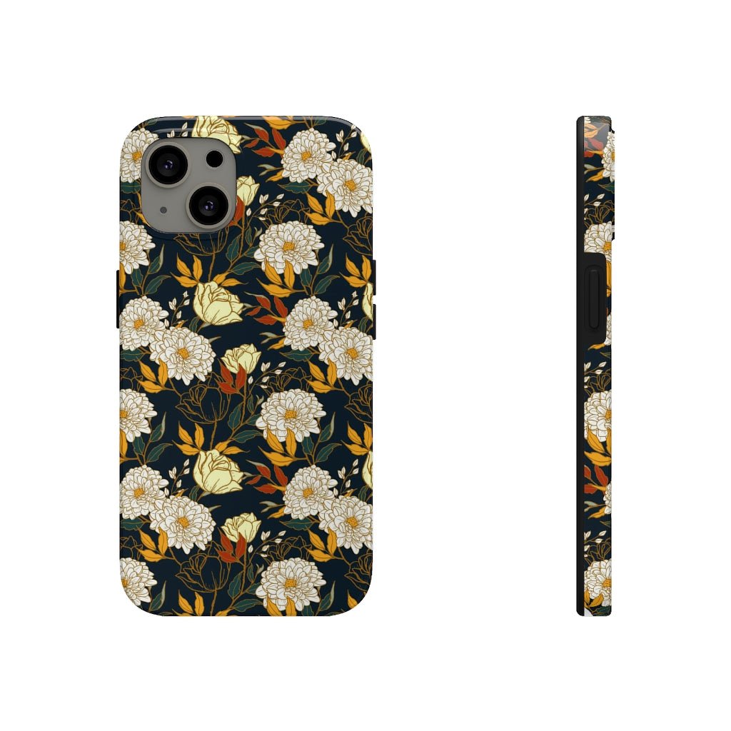 Beautiful Floral Tough Phone Case - Super-Cute & Impact Resistant for iPhones & Samsung - We Love Your Gift