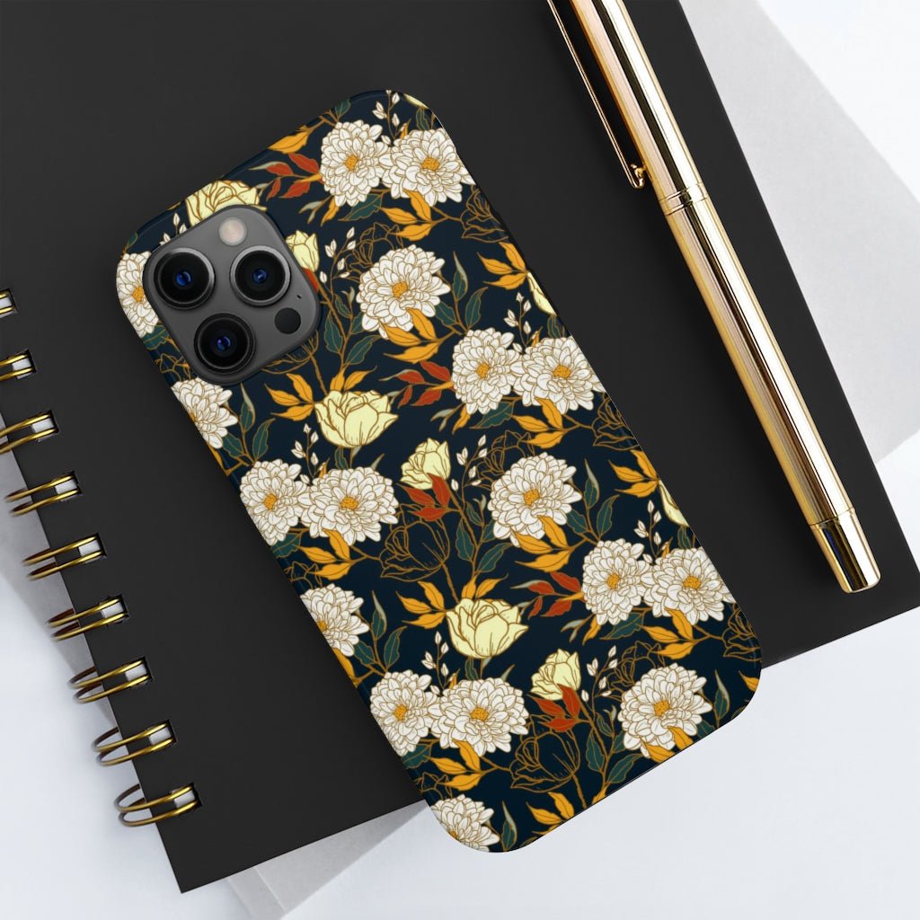 Beautiful Floral Tough Phone Case - Super-Cute & Impact Resistant for iPhones & Samsung - We Love Your Gift