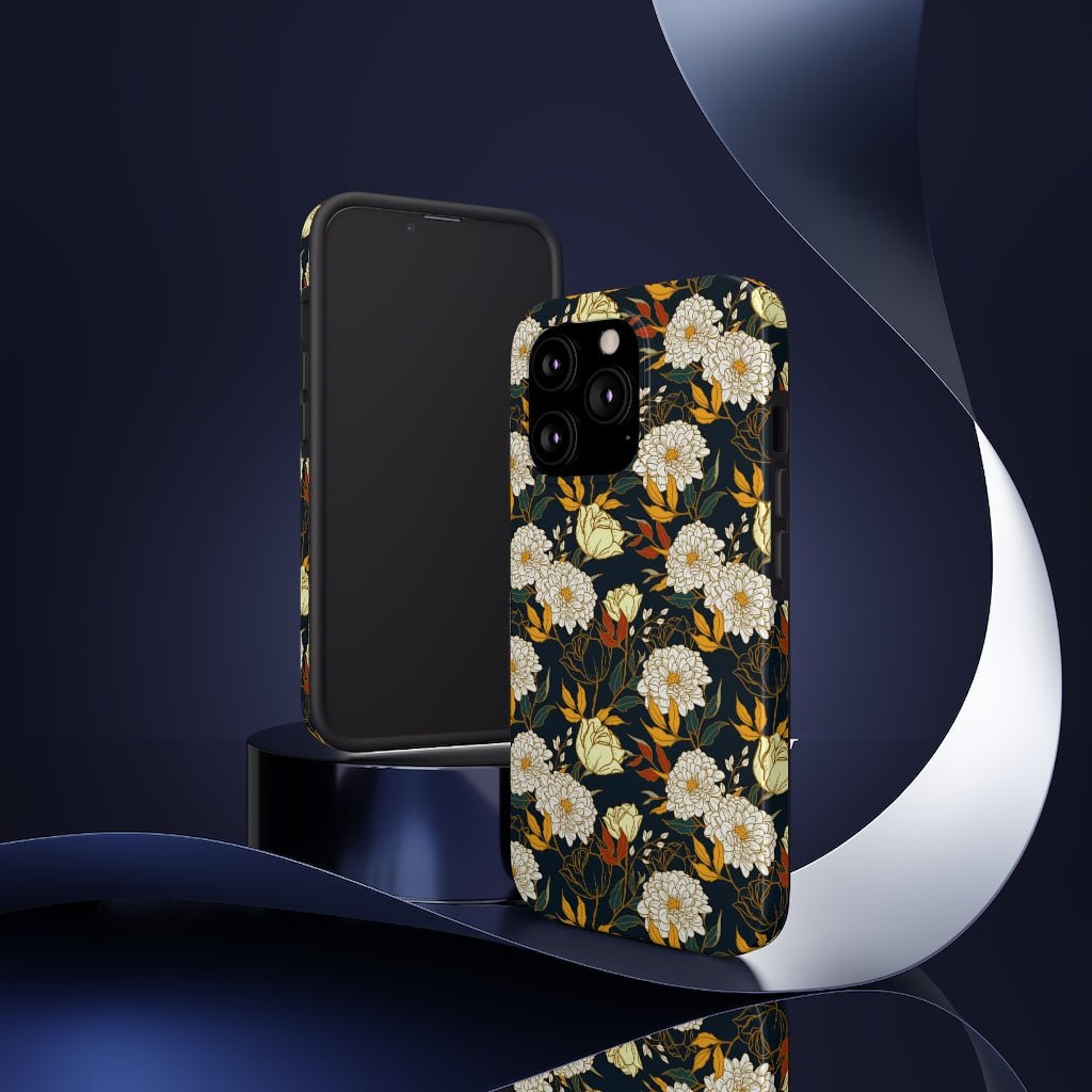 Beautiful Floral Tough Phone Case - Super-Cute & Impact Resistant for iPhones & Samsung - We Love Your Gift