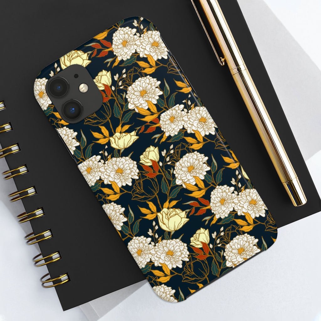 Beautiful Floral Tough Phone Case - Super-Cute & Impact Resistant for iPhones & Samsung - We Love Your Gift