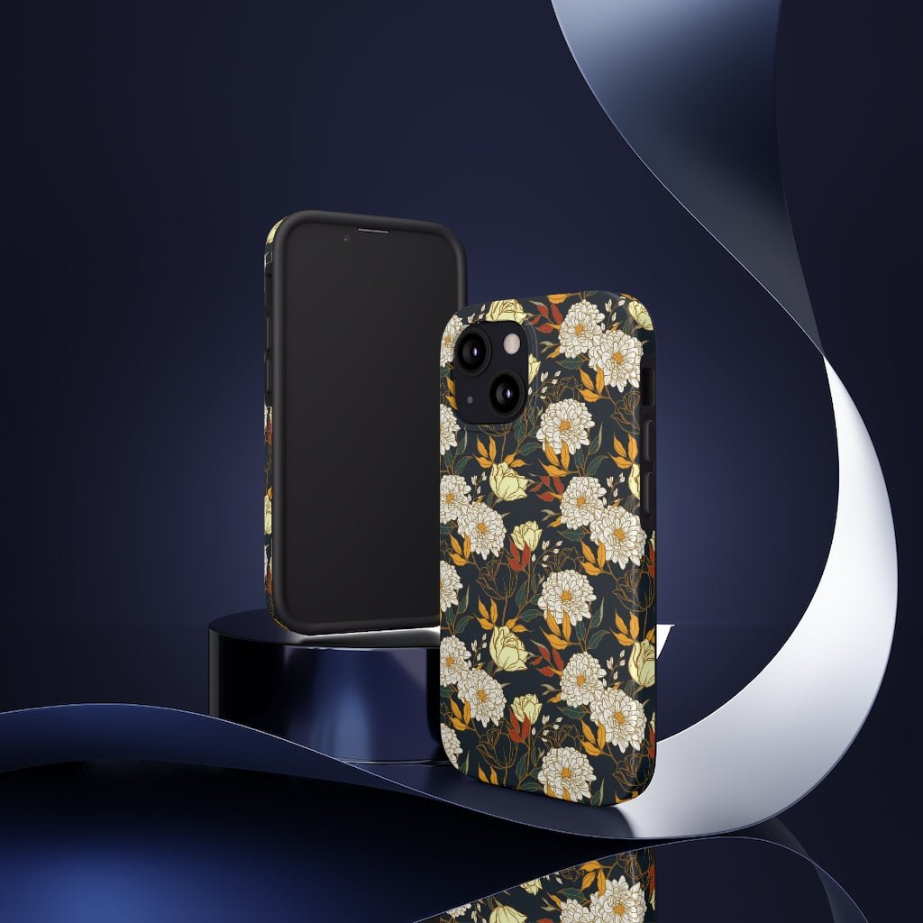 Beautiful Floral Tough Phone Case - Super-Cute & Impact Resistant for iPhones & Samsung - We Love Your Gift