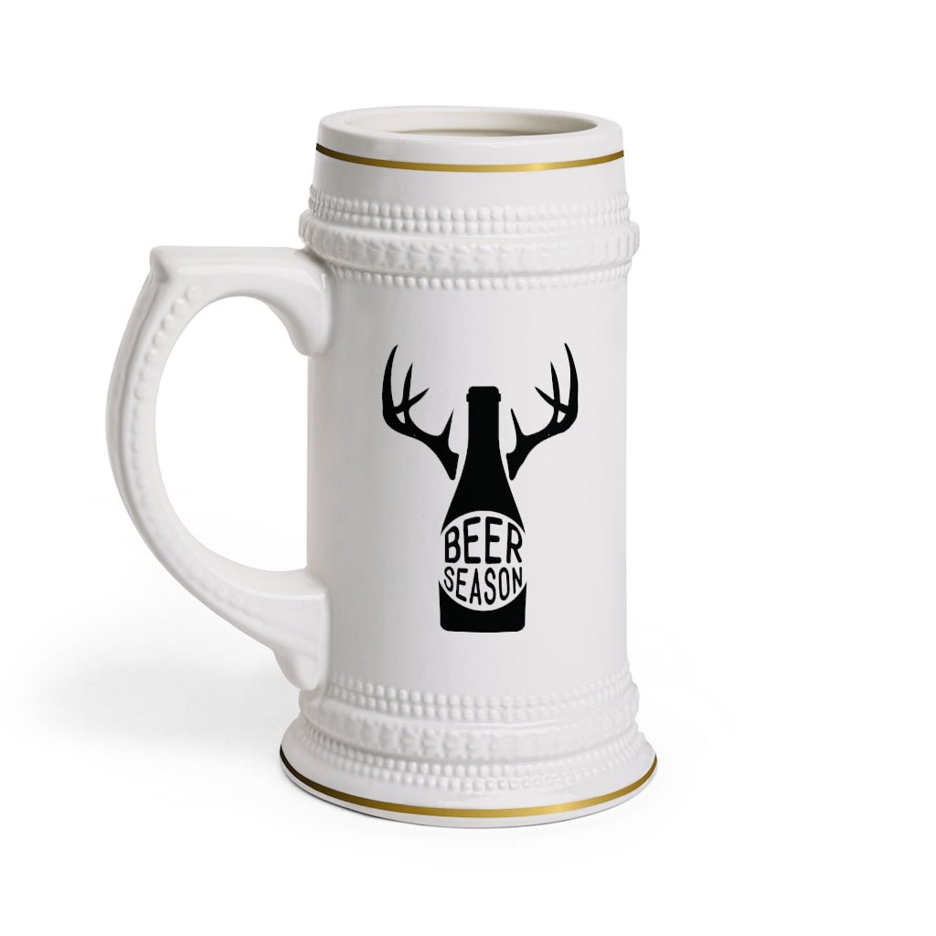 Beer Season Beer Stein Mug With Drinking Handle - We Love Your Gift