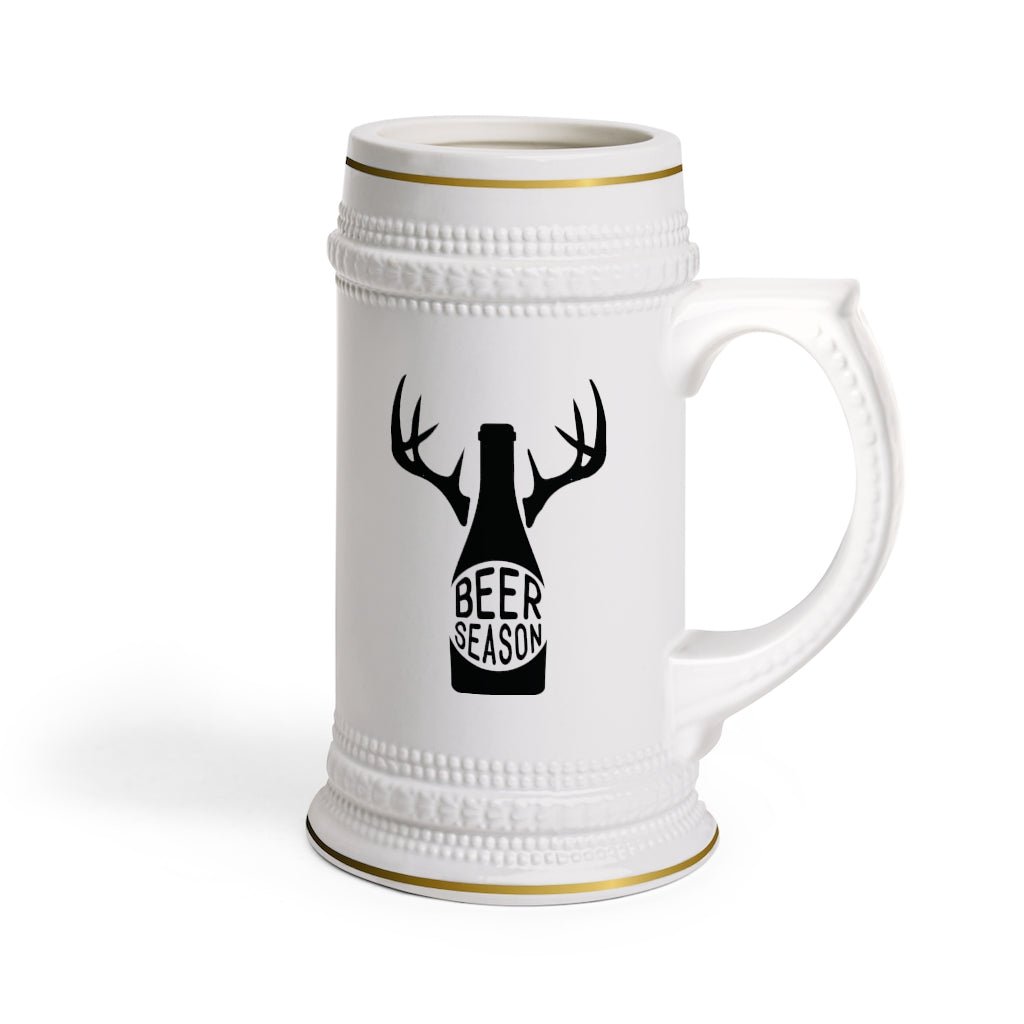 Beer Season Beer Stein Mug With Drinking Handle - We Love Your Gift