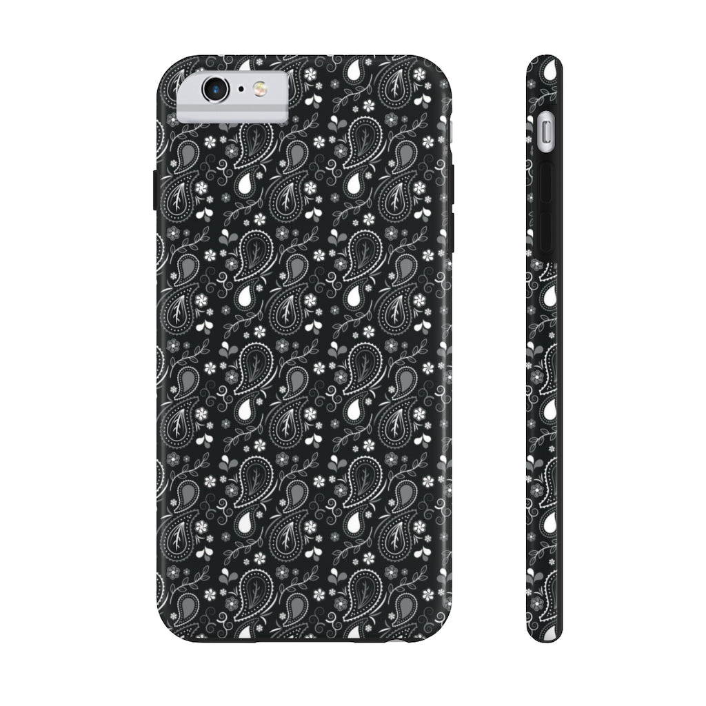 Black and White Tough Phone Case - Super-Cute & Impact Resistant for iPhones & Samsung - We Love Your Gift