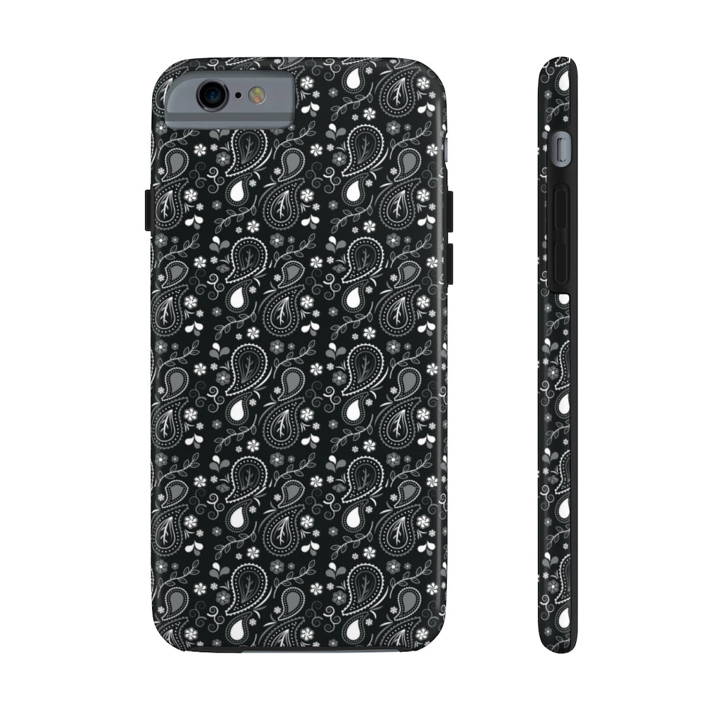 Black and White Tough Phone Case - Super-Cute & Impact Resistant for iPhones & Samsung - We Love Your Gift