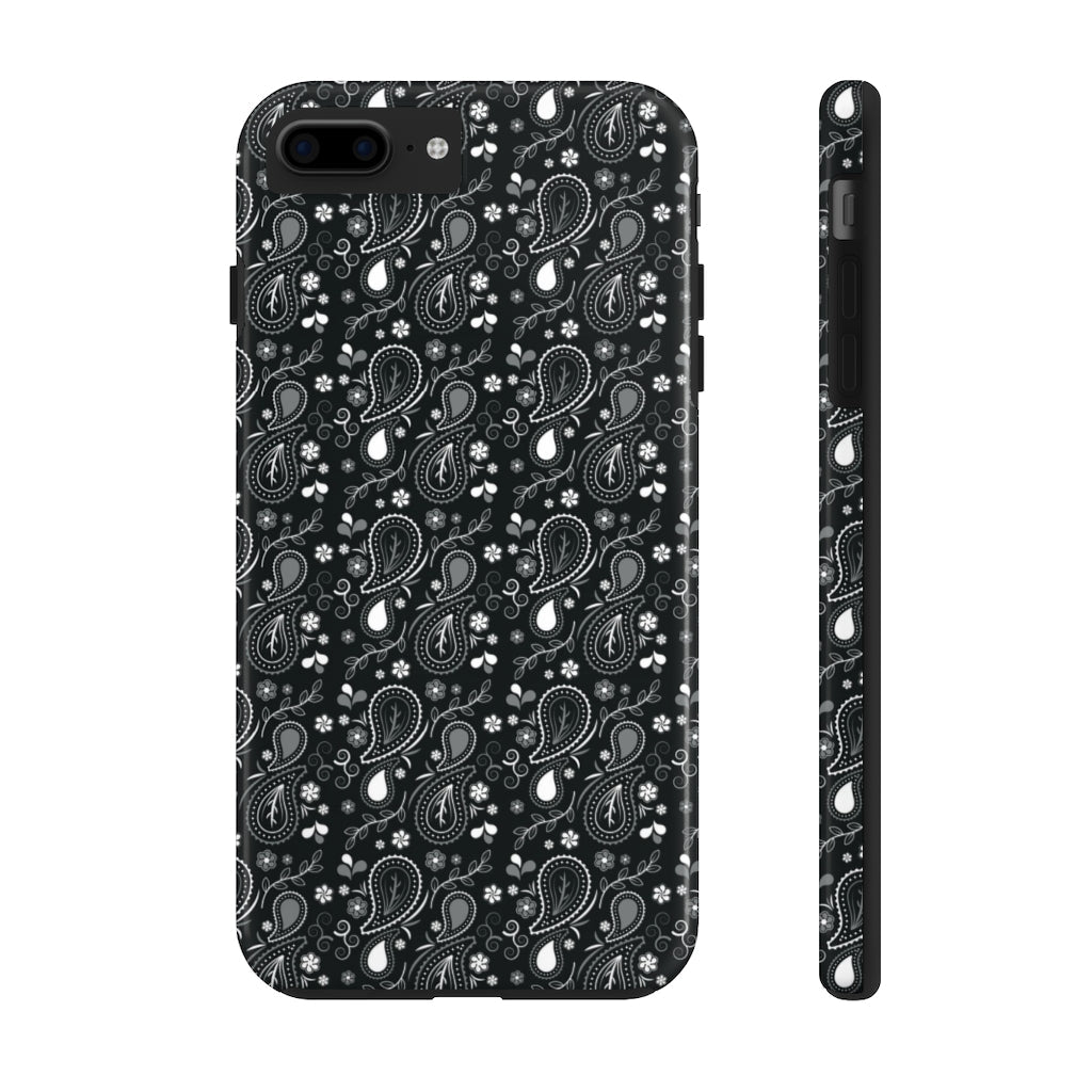 Black and White Tough Phone Case - Super-Cute & Impact Resistant for iPhones & Samsung - We Love Your Gift