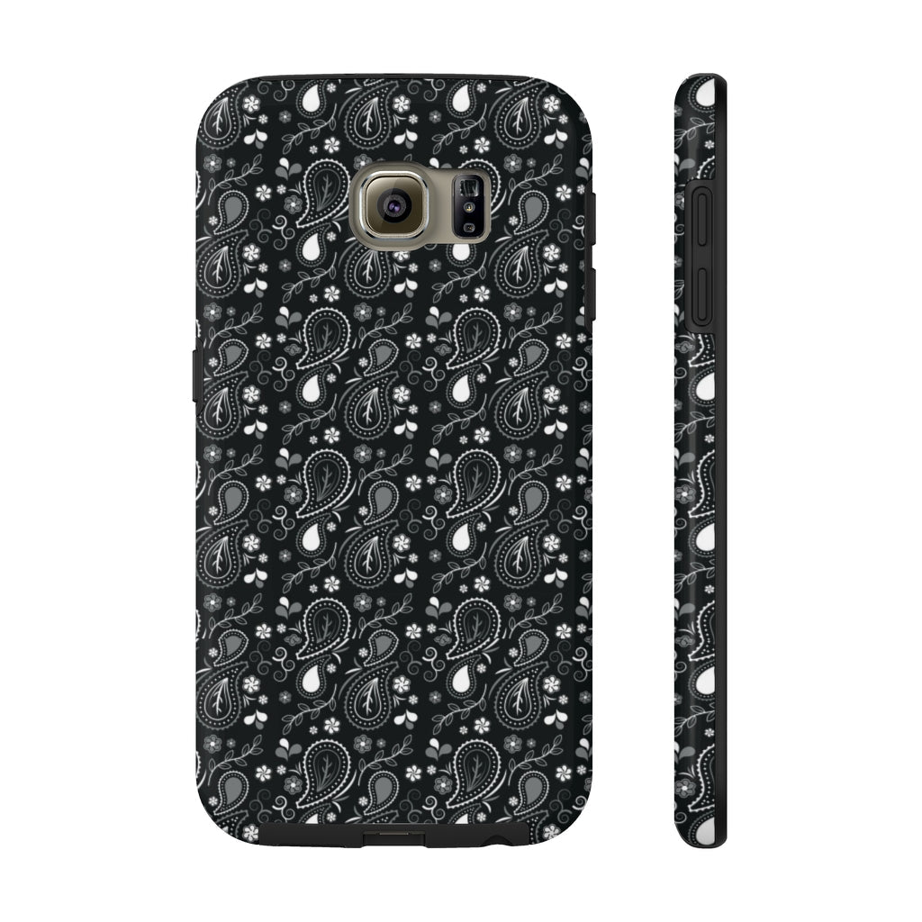 Black and White Tough Phone Case - Super-Cute & Impact Resistant for iPhones & Samsung - We Love Your Gift