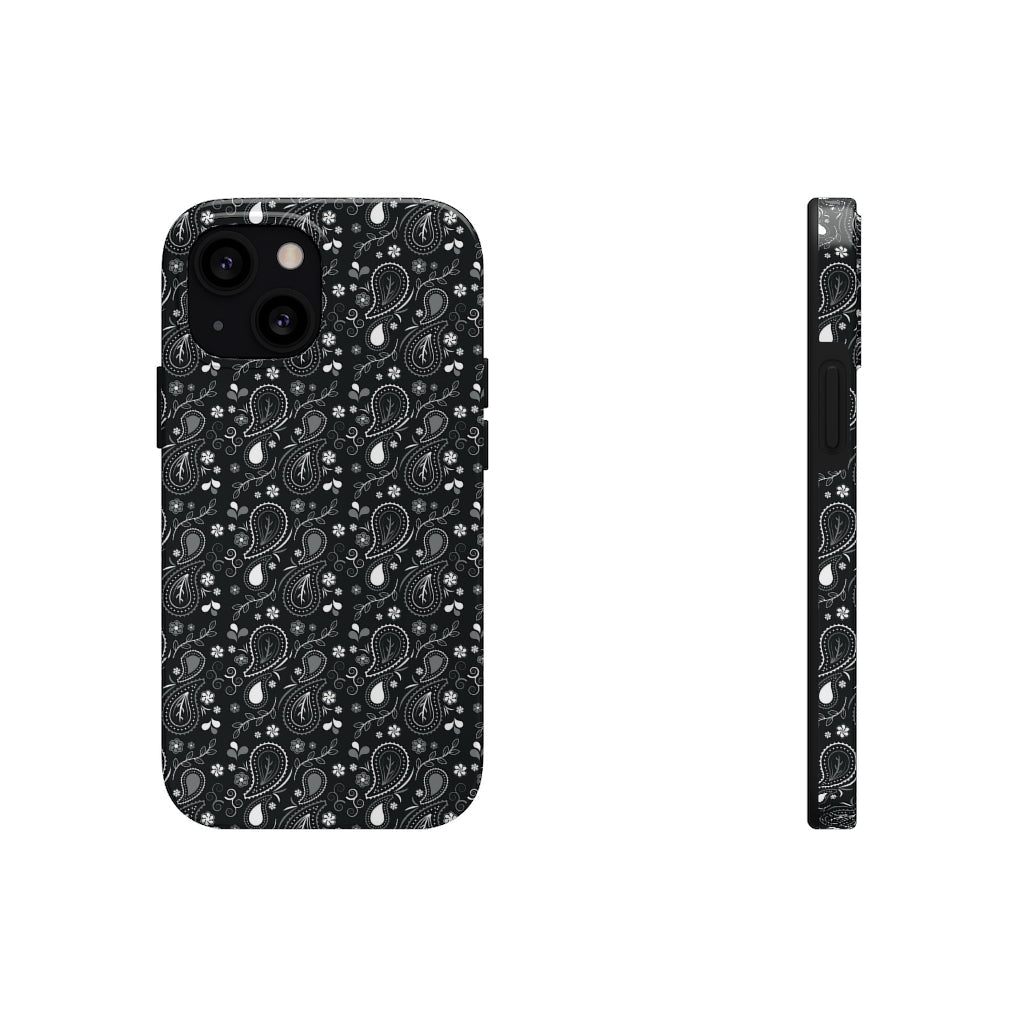 Black and White Tough Phone Case - Super-Cute & Impact Resistant for iPhones & Samsung - We Love Your Gift