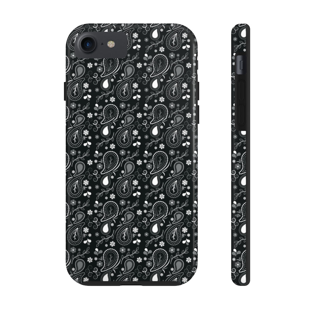 Black and White Tough Phone Case - Super-Cute & Impact Resistant for iPhones & Samsung - We Love Your Gift