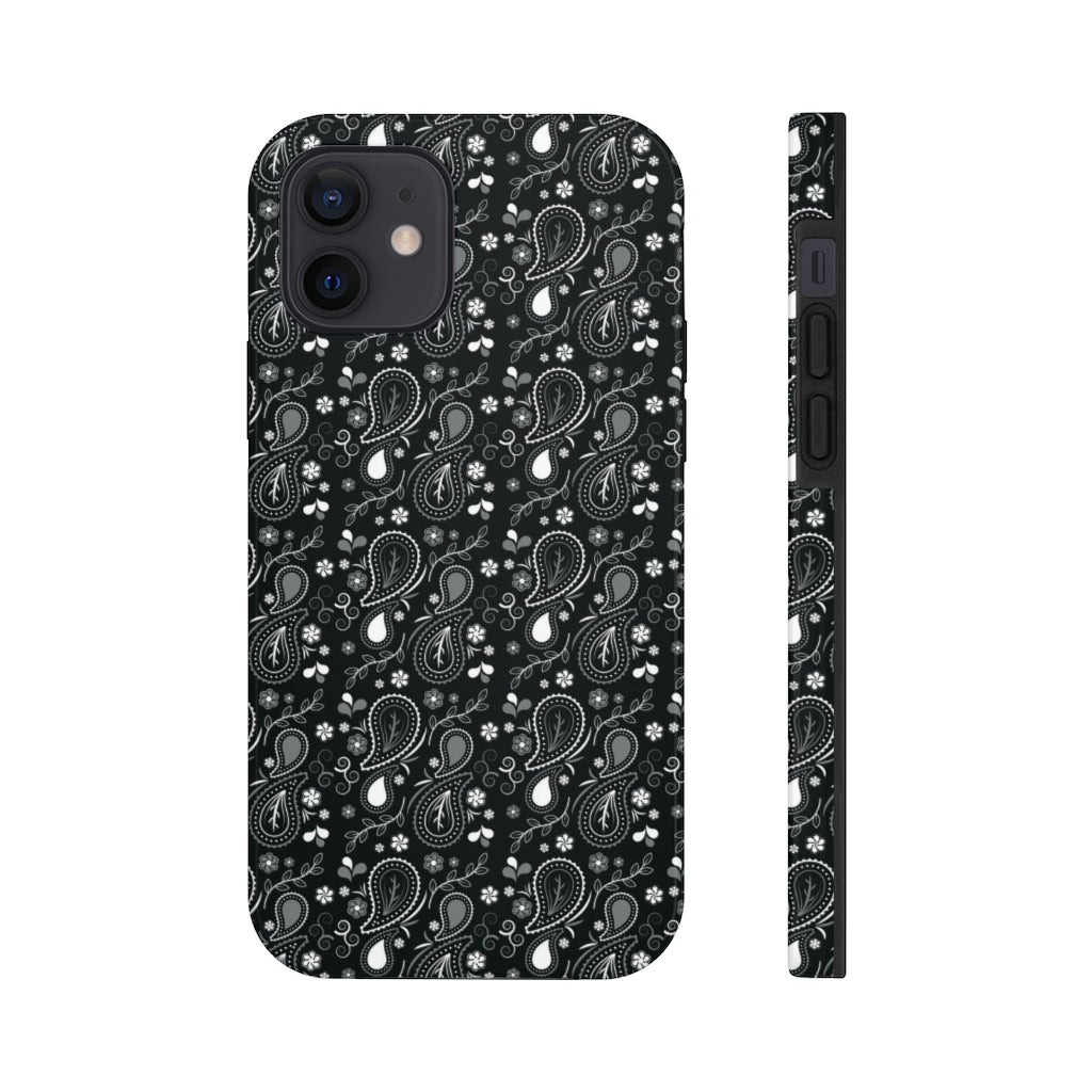 Black and White Tough Phone Case - Super-Cute & Impact Resistant for iPhones & Samsung - We Love Your Gift