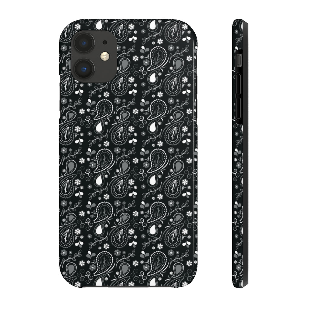 Black and White Tough Phone Case - Super-Cute & Impact Resistant for iPhones & Samsung - We Love Your Gift