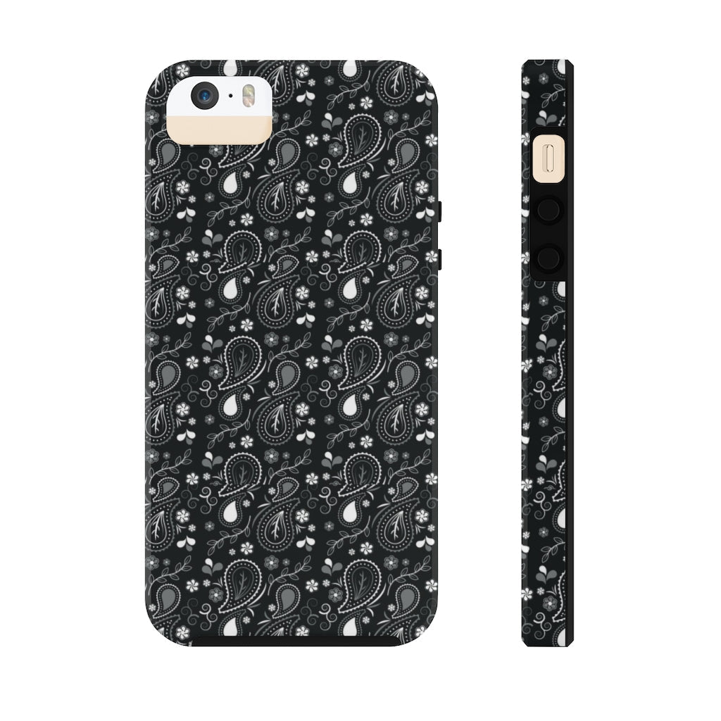 Black and White Tough Phone Case - Super-Cute & Impact Resistant for iPhones & Samsung - We Love Your Gift