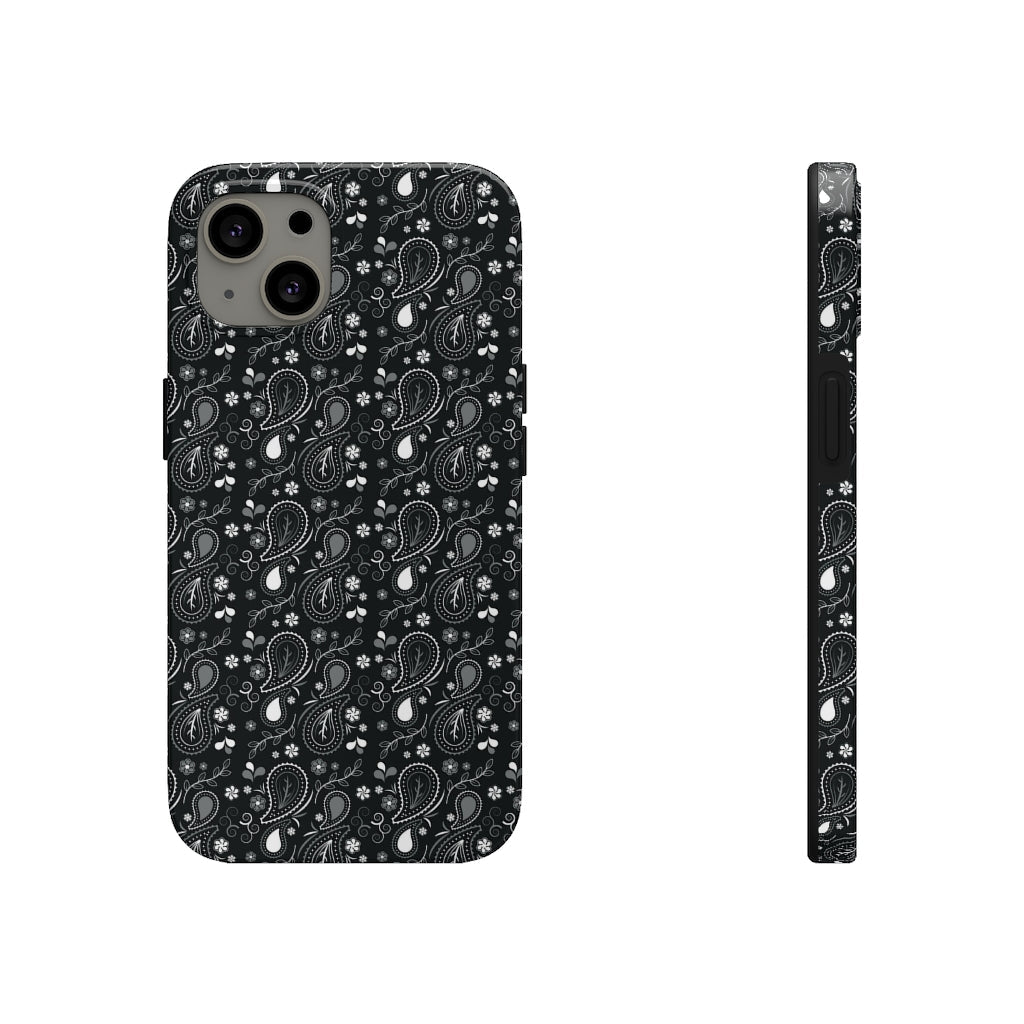 Black and White Tough Phone Case - Super-Cute & Impact Resistant for iPhones & Samsung - We Love Your Gift