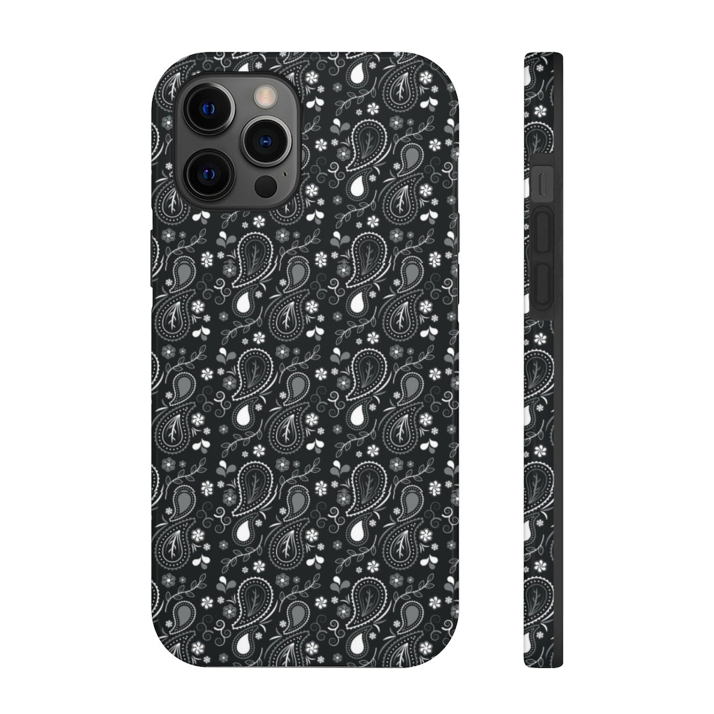 Black and White Tough Phone Case - Super-Cute & Impact Resistant for iPhones & Samsung - We Love Your Gift