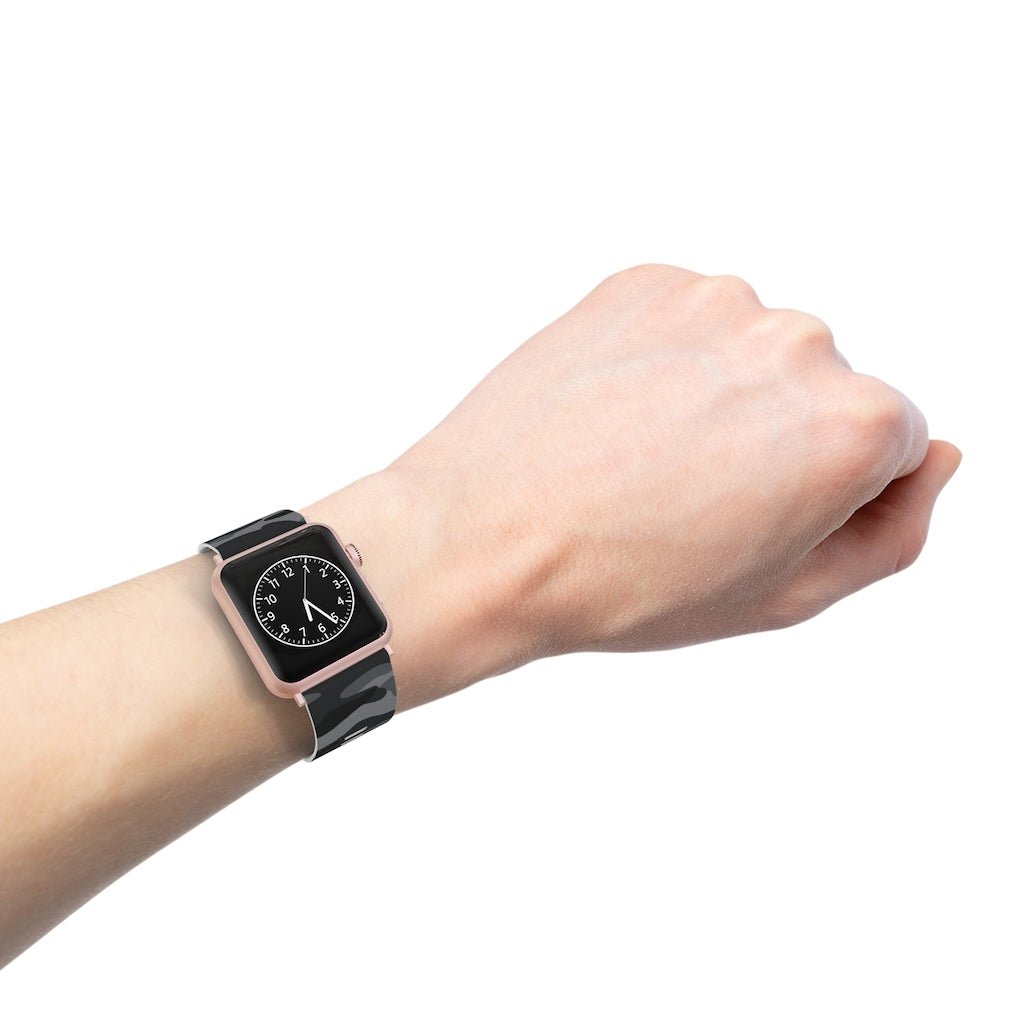 Black Camo Apple Watch Band - We Love Your Gift