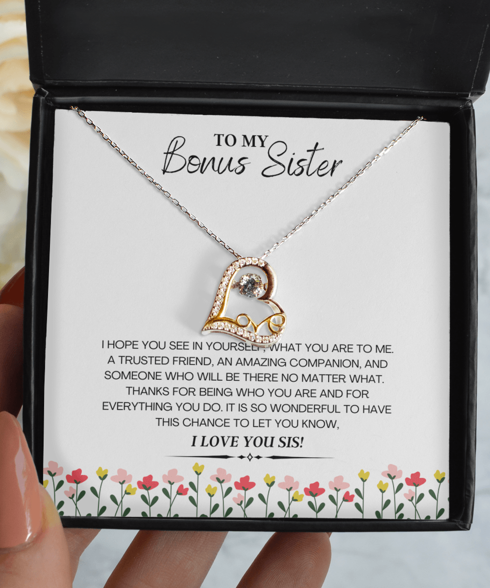 Bonus Sister Gift Jewelry with Message Card - We Love Your Gift