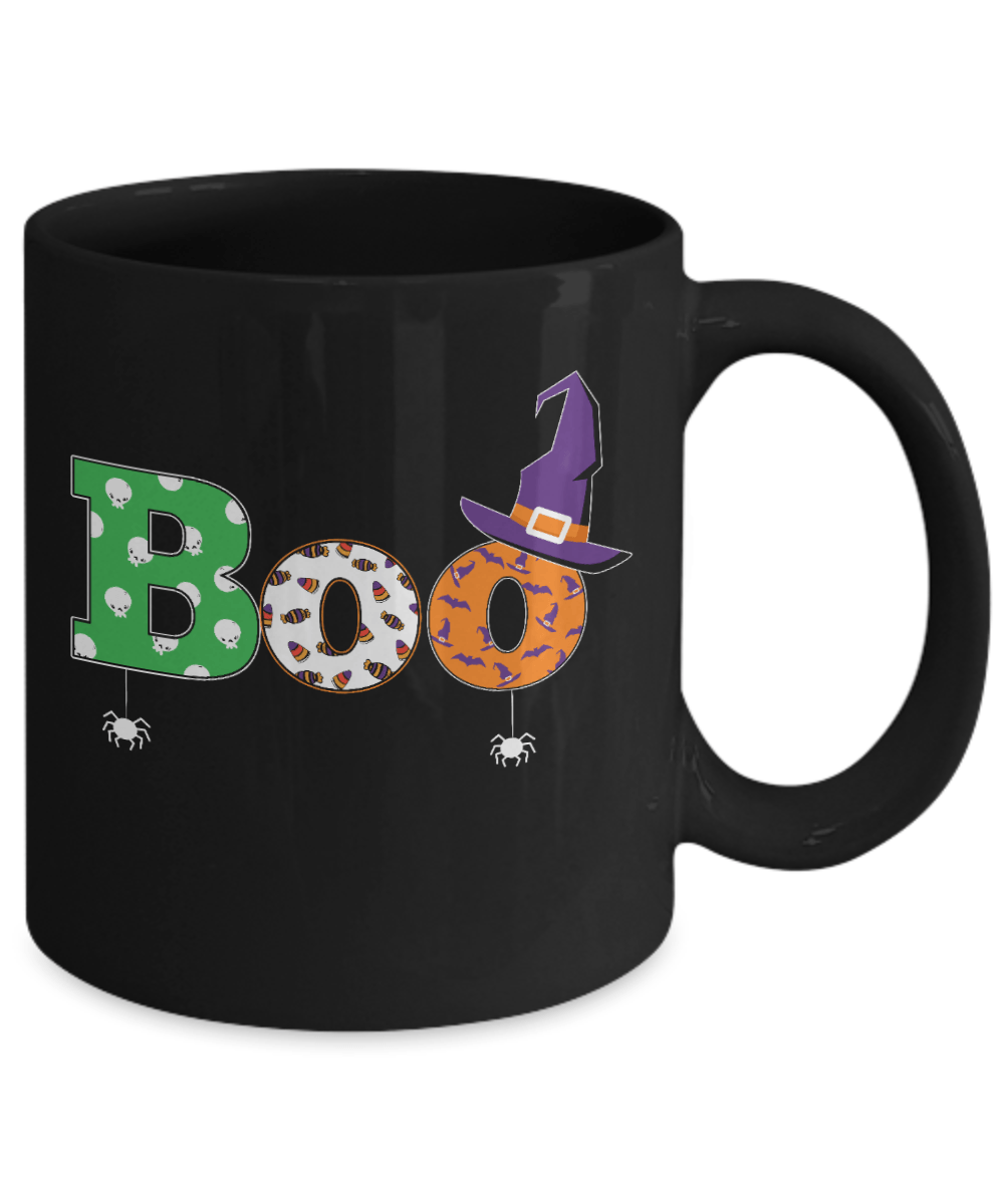 Boo Black Mug - We Love Your Gift