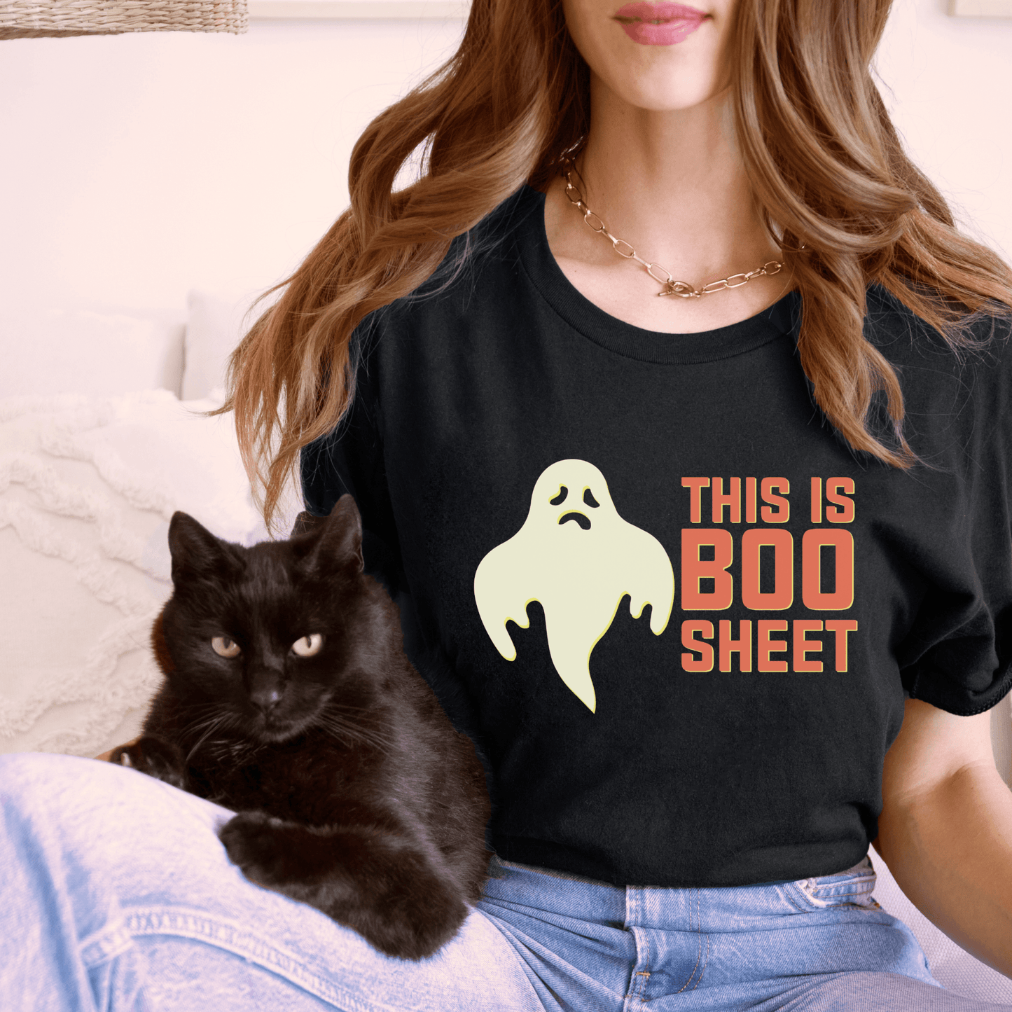 BOO Sheet Shirt Print for Halloween - We Love Your Gift